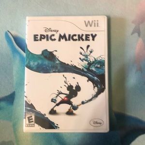 Disney Epic Mickey Wii game